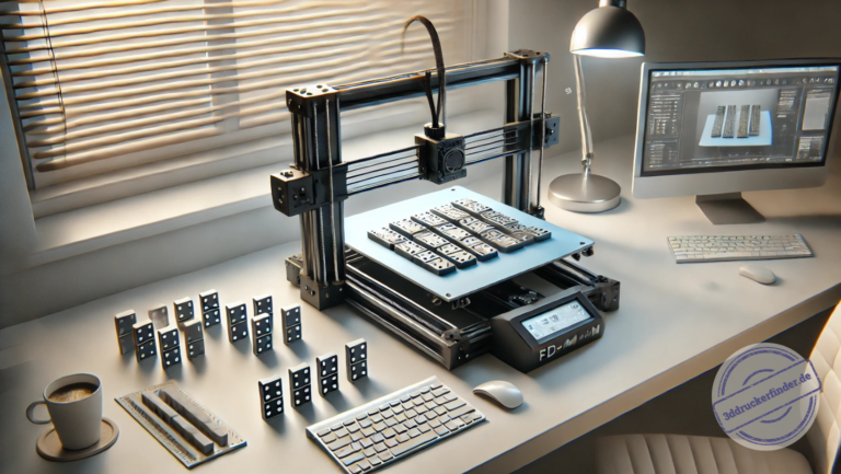 Dominosteine mit 3D-Drucker